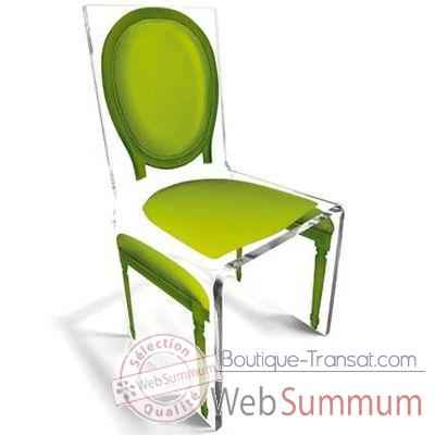 Chaise Aqua L16 Original Emeraude Aitali