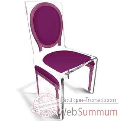 Chaise Aqua L16 Original Violet Aitali