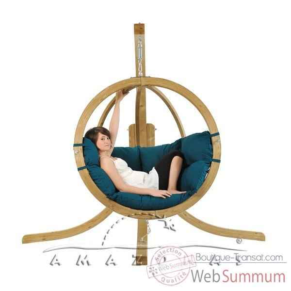 Fauteuil Suspendu Amazonas Globo Pillow Green -az4012110